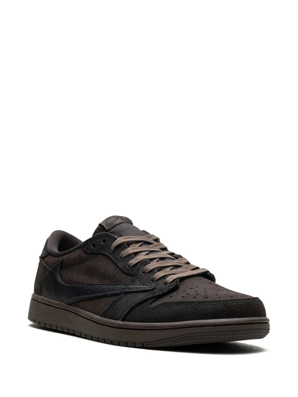 NIKE AIR JORDAN X TRAVIS SCOTT LOW OG "VELVET BROWN / DARK MOCHA" SNEAKERS